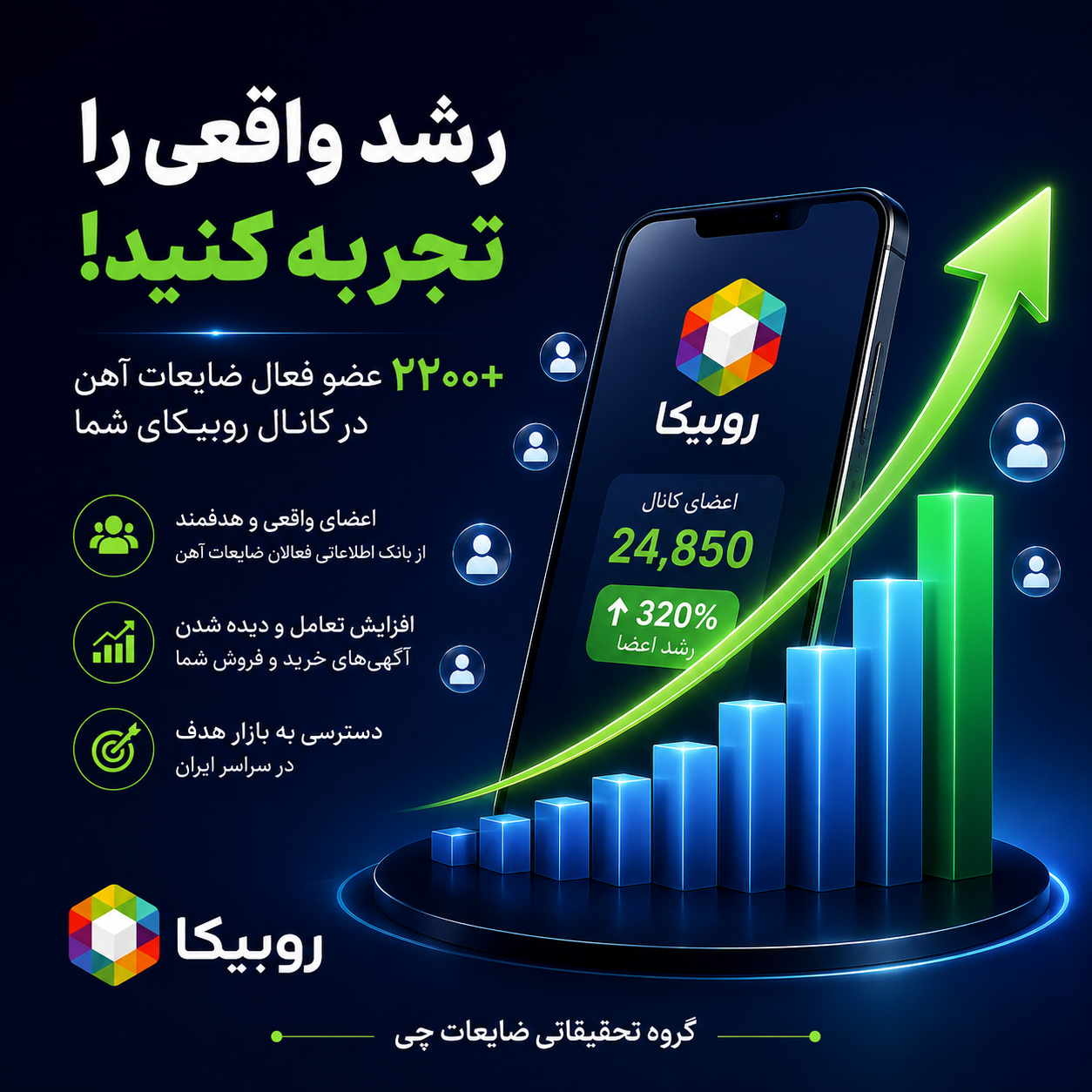 رشد چشمگیر افزایش اعضاء کانال انباردارها کارخانه های ذوب و فعالان ضایعات آهن آلات و تمام شاخه های ضایعات در سراسر ایران ضایعات چی